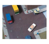 Kit de construction Walthers Cornerstone Series l' chelle HO, ensemble complet de rues en briques