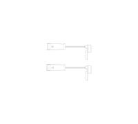 Kit de contact avertisseur, usure des plaquettes de freins DELPHI LZ0153