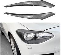 Kit de Contour de phares en Deux Parties pour BMW Série 1 F20 F21 116i 118i 120i 125i (modèles 2011-2014) Baguette de Finition pour Contour de phares (Standard/Type A Fibre de Carbone)
