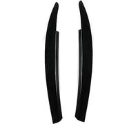 Kit de Contour de phares en Deux Parties pour Volkswagen/Scirocco R GTS 2008-2017 Comprenant Une Garniture de Protection pour Les phares et Une Finition en Fibre de Carbone(Noir Normal/Brillant)