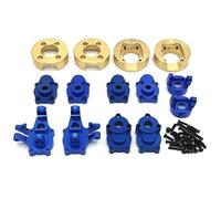 Kit de contrepoids en laiton pour pièces de voiture télécommandées MJX H8H YiKong 1/10 YK4102 4103 4104 4106 4082-83 (bleu)
