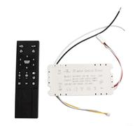 Kit de contrôle à distance pour ventilateur de plafond, 6 vitesses, fréquence variable, contrôleur à intensité variable, pilote avec contrôle de la batterie pour chambre à coucher, salon