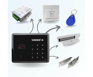 Kit de contrôle d'accès Autonome Code et Badge bt2000 - Utilisation intérieure