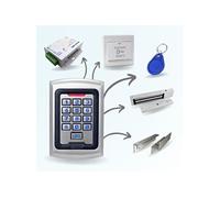 Kit de contrôle d'accès autonome code et badge s5 - utilisation extérieure ip65