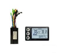 Kit de contrôle d'onde sinusoïdale et écran LCD pour vélo électrique 24 V 36 V 48 V avec fonction auto-apprentissage pour reconnaissance moteur (26 A)