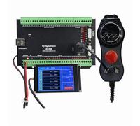 Kit de contrôleur CNC, carte d'interface Ethernet for moteur pas à pas, volant électronique et écran à 4/6 axes(EC500 4Axis Kit)