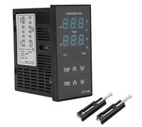 Kit de contrôleur de température de presse à chaud à affichage numérique Thermostat de contrôle PID pour machine de presse à chaud 100-240V, pour système automobile