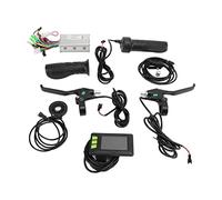 Kit de contrôleur de vélo 350W Brushless Moteur Contrôleur Kit Panneau avec Capteur de Frein d'accélérateur 930A Affichage LCD pour Vélo Électrique Aluminium Efficace (24/36V.)
