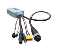 Kit de contrôleur de vélo électrique, 1000 W avec affichage DZ41 et options d'accélérateur, pour moteurs pour Bafang Hub pour moteurs G062 H550 Fat Motor Series (48V500W 140x kit)