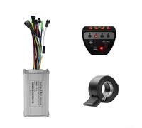 Kit de contrôleur de vélo électrique avec écran LED-G20, 24 V-48 V onde sinusoïdale trimode pour moteurs 250 W-750 W, prend en charge Hall/sans capteur, pour protocole OMD n°2, accélérateur inclus (17