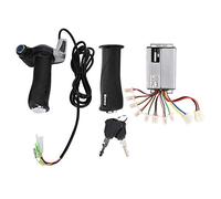 Kit de contrôleur de Vitesse à Moteur brossé 1000W 36V/48V Ensemble de Commande de Scooter de Moteur électrique Affichage de la Batterie Poignée de Torsion des gaz avec