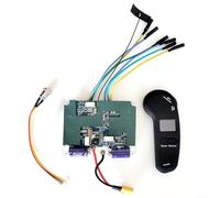 Kit de contrôleur ESC pour skateboard électrique, compatible avec double moteur, 10S 36 V, optimisé pour les applications à couple élevé (pour moteur à courroie 10S)