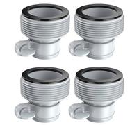 Kit de conversion d'adaptateur de tuyau 4 pièces pour pompes filtrantes 1500 2500 2500 25009 10722 Tuyau