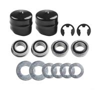 Kit de conversion de bague de roue avant au roulement pour Husqvarna 532009040, 9040H, AYP, tondeuse à gazon Craftsman