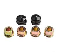 Kit de conversion de bague de roue avant et de roulement pour Craftsman for Murray pour tondeuse à gazon Huskee, remplace 532009040 9040H 5920H 9040N 9040HR, pièces de réparation en métal et