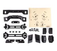 Kit de conversion de carrosserie, Slash 4 x 4 (comprend des supports avant et arrière, des loquets, du matériel) (pour montage sans clip)