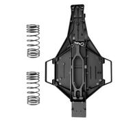 Kit de conversion de châssis Low-CG pour Traxxas 1/10 Slash 2WD F150 Drag Slash avec châssis de batterie ressorts et matériel d'installation de rechange 5830