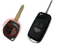 Kit de Conversion de Clé Télécommande Compatible avec Suzuki Swift, Ignis, Vitara, Opel Agila - 2 Boutons - Lame Pliable