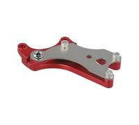 Kit de conversion de frein à disque en alliage d'aluminium pour cadre de vélo de route, sans siège à disque, ensemble de roues à dégagement rapide (rouge)