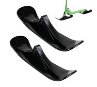 Kit de conversion de luge à neige - 1 paire de luge légère et ergonomique pour sports d'hiver - Kit de luge de ski pour sable, herbe, routes de gravier, parc et aventures en plein air - 11 cm