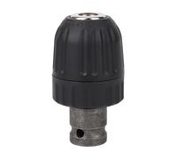 Kit de Conversion de mandrin de perceuse à percussion électrique 3/8-24UNF, adaptateur de mandrin à 3 mâchoires for forets de 0.8 à 10mm, 1 pièce