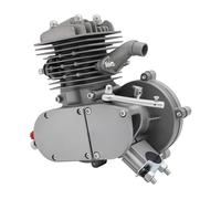 Kit de conversion de moteur à essence 80 cc 2 temps avec allumage CDI et chaîne 44Z, moteur monocylindre refroidi par air pour VTT et vélo de route, jusqu'à 40 km/h