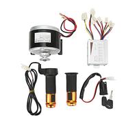 Kit de conversion de moteur de vélo électrique 24 V 300 W Moteur haute vitesse 24 V 350 W Contrôleur de brosse Kit de conversion de vélo électrique Corps en alliage d'aluminium