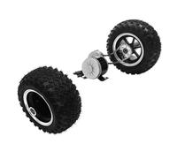 Kit de conversion de moteur électrique 24V 250W pour scooter de mobilité, kart électrique, roue motrice avec 2 roues, roue de scooter avec gaz de pouce, marche arrière pour pistes extérieures