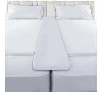 Kit de Conversion de Pont de lit Extra Large de 30,5 cm pour lit jumeau vers King Size - Connecteur de lit Double - Remplissage d'espace de lit pour Transformer Les Lits Jumeaux en King Size -