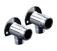 Kit de conversion de robinet de bain pour applications de montage en surface, compatible avec les robinets de mitigeur thermostatiques pour les systèmes de douche intérieurs et extérieurs (2 cuivres)