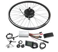 Kit de Conversion de roue arrière de vélo électrique 26 pouces, 48V, 250W, moteur à volant d'inertie rotatif arrière avec affichage
