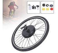 Kit de conversion de roue avant de vélo électrique LCD de 28", 150 kg (28", 36 V, 800 W, sans LCD)