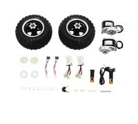 Kit de conversion de roue pneumatique pour scooter électrique 250 W - Kit de conversion pour petit scooter et mobilité senior - Pointe 25 km/h - Charge IP33 150 kg - Écran et accessoires inclus