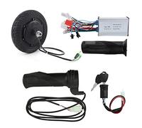 Kit de Conversion de Scooter électrique 24 V 350 W avec Moteur Moyeu sans Balais et Roue en Métal de 8 Pouces, Compatible avec les Scooters électriques DIY de 8 Pouces, avec