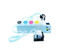 Kit de Conversion de système d'encre avec Adaptateur de collecteur de tête d'impression, Amortisseur Compatible for Epson XP-15000(UK -Plug)
