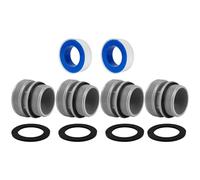 Kit de conversion de tuyau de piscine professionnel - Installation simple - Kit de connexion pour différentes piscines - Adaptateur de filtre de piscine