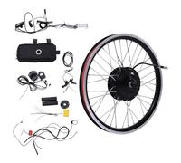 Kit De Conversion De Vélo 36V 350W 20" Electrique, Roue Avant Moteur À Engrenages sans Balais, 5 Vitesses Réglables, Faible Bruit Et Economie De Main-D’œuvre, avec Frein De Contrôleur D’affi