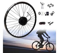 Kit de Conversion de vélo, E, Électrique à entraînement Direct pour Moteur de moyeu de vélo électrique de Roue Avant, 36V / 500W-24 Pouces