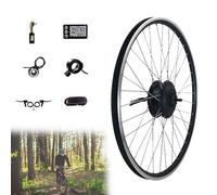 Kit de Conversion de vélo E-S électrique, 20 « 24 » 26 » 27,5 » 28 » 29 » 700C Roue Avant à entraînement Direct 36-48V 500W Moteur électrique réglable avec Assistance au pédalage Panneau LCD
