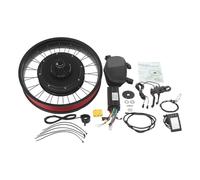 Kit de conversion de vélo électrique 20" 48 V - Roue arrière avec écran LCD - Moteur sans engrenage sans balais - Protection contre la surchauffe du moteur et étanche IP54 - Vitesse maximale 38-45 km