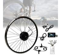 Kit de conversion de vélo électrique, 36 V 250 W, moteur de moyeu à engrenage sans balais, roue avant/arrière, conversion de vélo électrique pour roues de 20 à 29 pouces