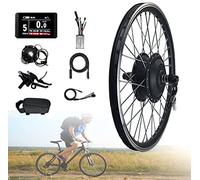 Kit de Conversion de vélo électrique 36 V/48 V 350 W/500 W, Moteur de vélo de Roue Avant, contrôleur Double Mode, moyeu de vélo électrique, kit de vélo électrique avec écran KT-LCD8, 16"-48 V/500