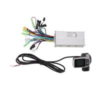 Kit de conversion de vélo électrique 36 V 48 V 500 W Contrôleur à onde sinusoïdale avec panneau ABS Contrôleur de moteur sans balais pour modification et réparation de vélo