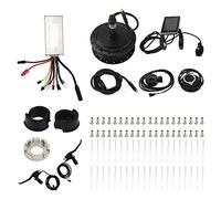 Kit de Conversion de vélo électrique 36 V 500 W Kit de roue de moteur d'entraînement arrière de vélo à Dissipation thermique pour vélos de montagne pliants (Pour rayons de jante de 27,5 pouces)