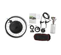 Kit de conversion de vélo électrique 48 V 1000 W, contrôleur de moteur de roue avant, panneau de frein d'accélérateur au pouce, écran LCD5 pour les déplacements hors route en VTT (26 pouces)