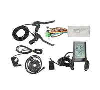 Kit de conversion de vélo électrique, contrôleur 22 A, écran S830, accélérateur au pouce, capteur d'assistance électrique, levier de frein, kit de mise à niveau pour vélos