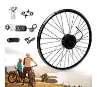 Kit de conversion de vélo électrique - Moteur de moyeu de roue avant pour une mise à niveau facile du vélo électrique, puissance 36 V/250 W pour des trajets en douceur