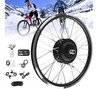 Kit de conversion de vélo électrique pour roue arrière à cassette 36 V/350 W, compatible avec les vélos de route et de montagne de 20 à 29 pouces