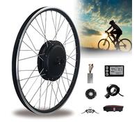 Kit de Conversion de vélo, vélo électrique 48V 250W / 500W / 1000W Roue Avant Rayon Moyeu Moteur 20 » 24 » 26 » 27.5 » 28 » 29 » 700C avec Affichage E-