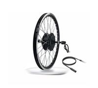 Kit de Conversion de vélo Vélo électrique, électrique 48V 350W Roue arrière Rotation Moteur à moyeu sans balais Roue 16-29 Pouces 700C 28-30Km/H Frein V à Disque